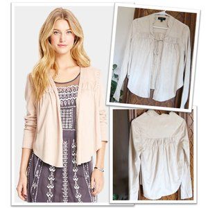 Jessica Simpson Faux Suede Jacket NWT! - Sand, Size S